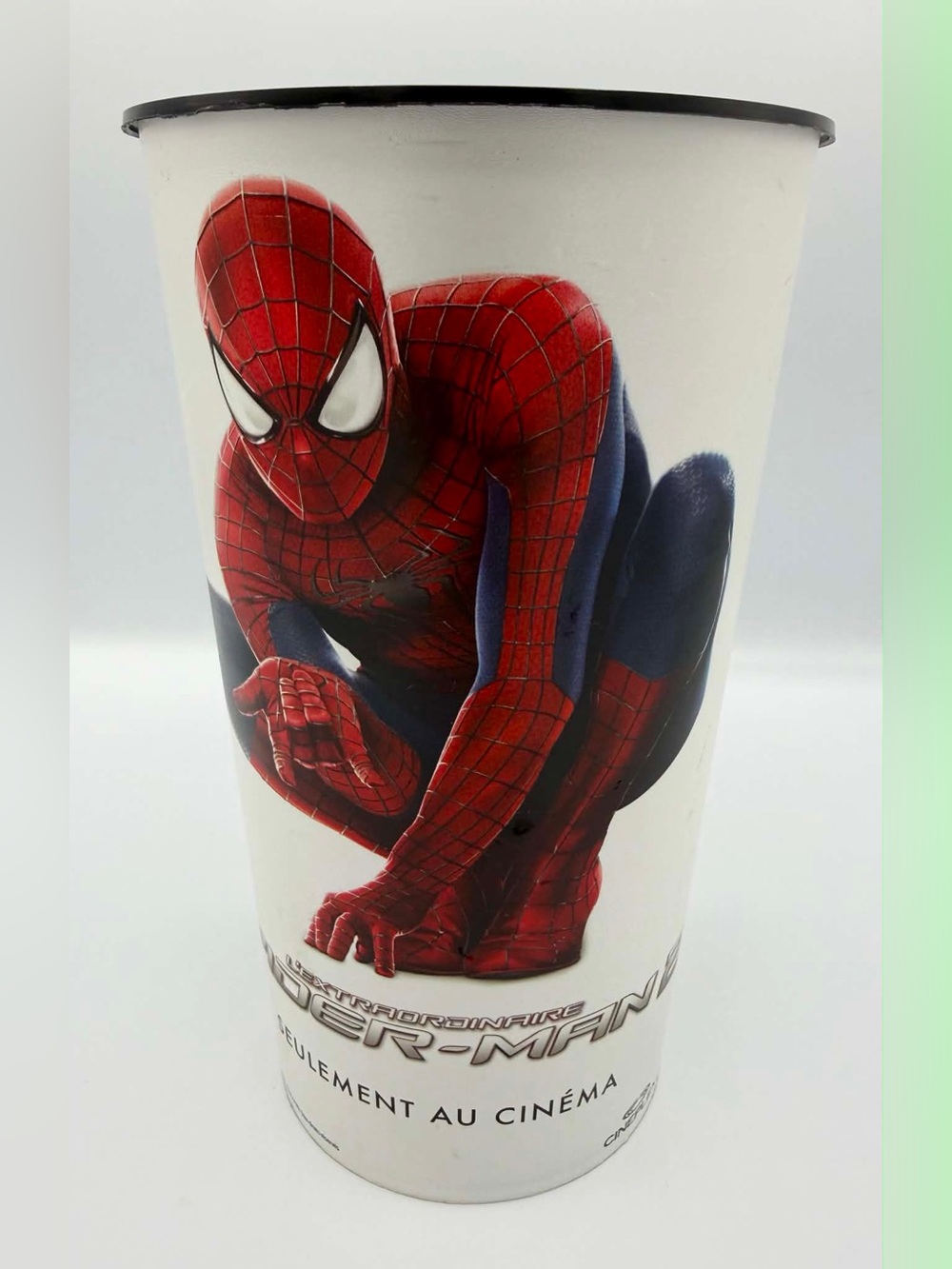 The Amazing SPIDER-MAN Movie Cinema Drink Cup No Topper or Straw